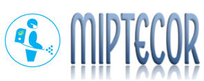 Logotipo MIPTECOR estilo banner